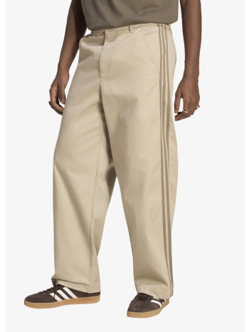 παντελόνια adidas 3 stripes pleated trousers khaki three 35