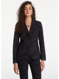 παλτό desigual dora coat black s