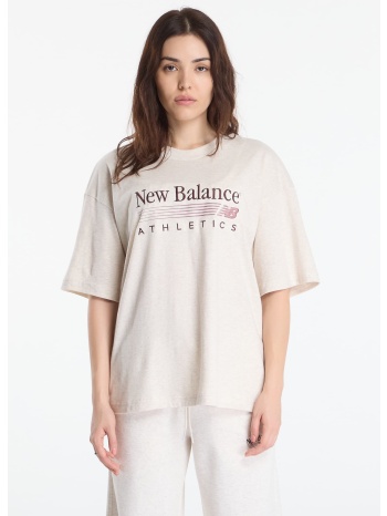 t-shirt new balance trackside oversized t-shirt linen σε προσφορά