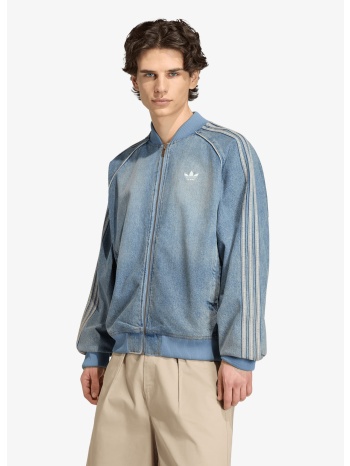 μπουφάν adidas sst adicolor denim tracktop worn blue denim m σε προσφορά