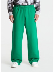 φούτερ nike solo swoosh men`s fleece open-hem pants court green/ court green/ white xxl