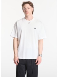 t-shirt fred perry back print fred perry t-shirt white m