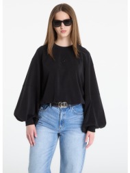 φούτερ guess cn mini 4g logo sweatshirt jet black m