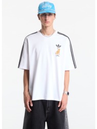 t-shirt adidas little santas helper graphic oversized t-shirt white l