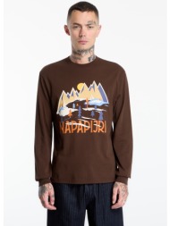 t-shirt napapijri s-tee long-sleeve demitasse l
