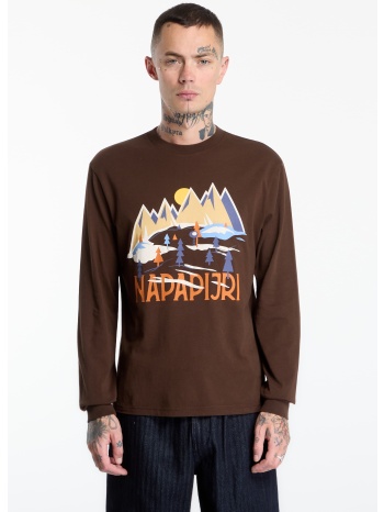t-shirt napapijri s-tee long-sleeve demitasse l