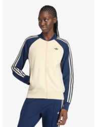 φούτερ adidas sst classic track top warm vanilla/ night indigo l