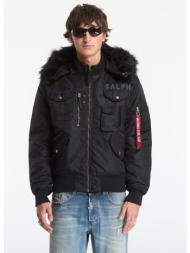 μπουφάν alpha industries deflector black xxl
