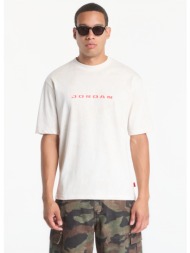 t-shirt jordan brooklyn men`s t-shirt phantom/ university red m