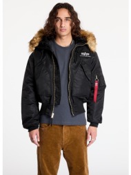 μπουφάν alpha industries 45p hooded black s