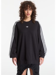 φούτερ adidas lace 3 stripes crew black m
