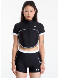 φούτερ under armour heatgear novelty ss fz black m