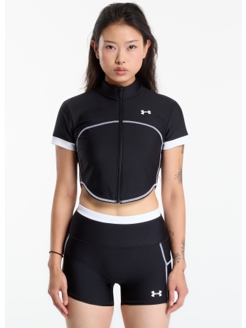 φούτερ under armour heatgear novelty ss fz black m
