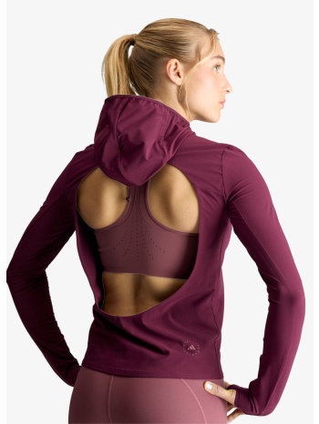 φούτερ adidas by stella mccartney running hybrid open-back
