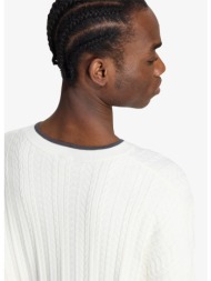 πουλόβερ adidas cable knit crewneck sweatshirt cloud white s