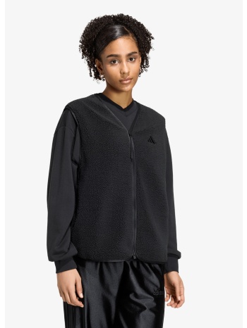 γιλέκο adidas city tech high pile fleece vest black l