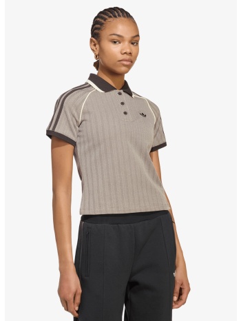 t-shirt adidas polo shirt light brown m