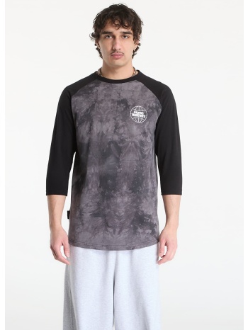 t-shirt horsefeathers global raglan t-shirt black/ tie dye m