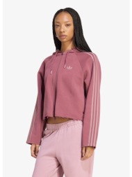 φούτερ adidas sst 2.0 cropped hoody quiet crimson/ wonder oxide s