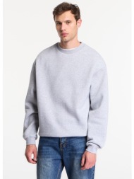 φούτερ urban classics fluffy crewneck heather grey xl