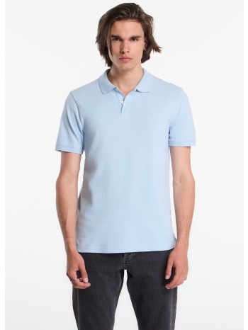 t-shirt gap f-logo pk polo blue l σε προσφορά