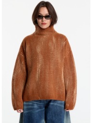 πουλόβερ diesel m-amet knitwear rusty orange l