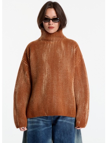 πουλόβερ diesel m-amet knitwear rusty orange l