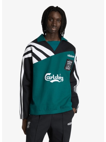 μπουφάν adidas liverpool fc drill top 95 rich green/ black m σε προσφορά