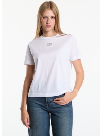 t-shirt samsøe samsøe sacamino t-shirt ss white shield m
