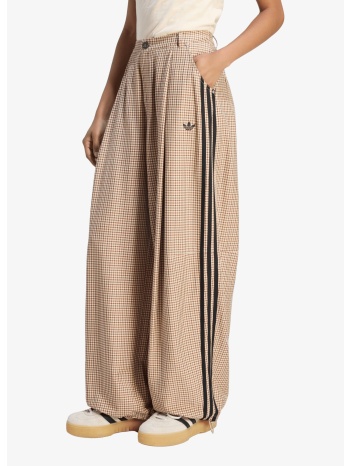 παντελόνια adidas checks trouser loose crystal linen/