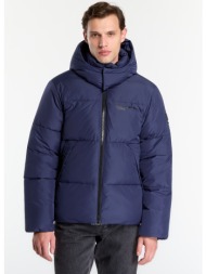 φουσκωτό μπουφάν karl lagerfeld jeans puffer peacoat l