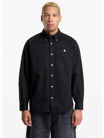 πουκάμισο carhartt wip l/s og madison shirt unisex black xxl