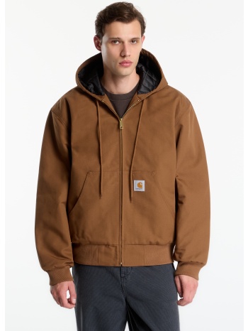 μπουφάν carhartt wip og active jacket unisex wip h brown