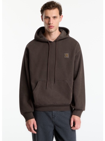 φούτερ carhartt wip hooded vista sweat unisex tobacco