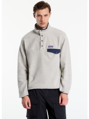 φούτερ patagonia m`s lw synch snap-t p/o oatmeal heather/