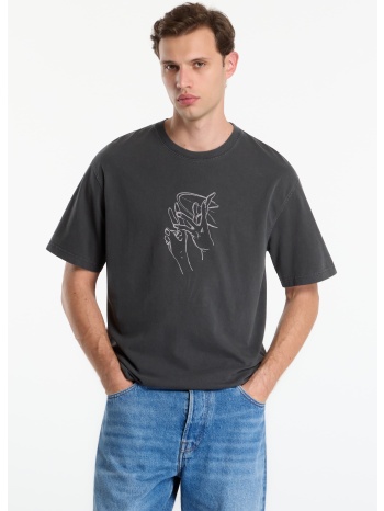 t-shirt samsøe samsøe sagiles t-shirt black lines l