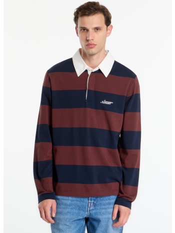 t-shirt samsøe samsøe sakevin x polo ls bitter chocolate
