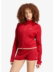 πουλόβερ adidas cable knit firebird track top team victory red s