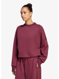 πουλόβερ adidas soft lux winter knit sweatshirt maroon xl