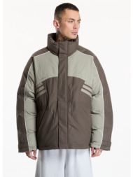 φουσκωτό μπουφάν adidas oversized cutline jacket branch l