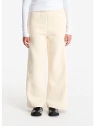 φόρμα urban classics ladies fluffy wideleg trackpants white sand m