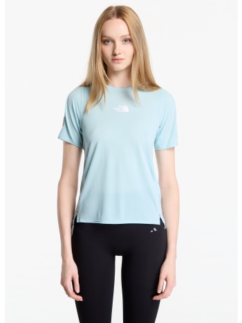 t-shirt the north face summit high trail ss tee canal blue m