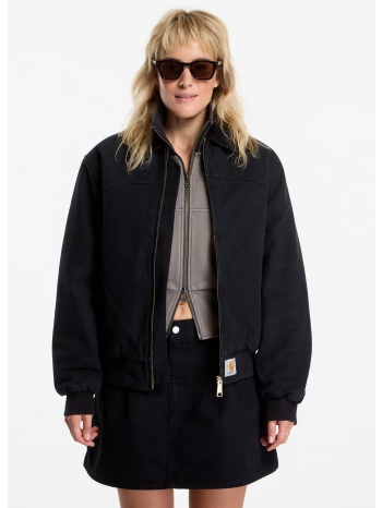 μπουφάν carhartt wip og santa fe jacket unisex black/ black