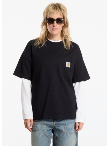 t-shirt carhartt wip s/s work pocket t-shirt unisex black xl