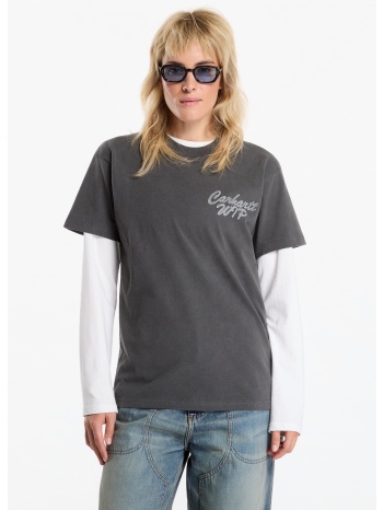 t-shirt carhartt wip s/s hatching script t-shirt unisex