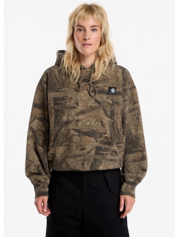 φούτερ carhartt wip hooded feather tree sweat unisex camo