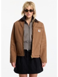 μπουφάν carhartt wip og detroit jacket unisex wip h brown/ tobacco stone canvas s