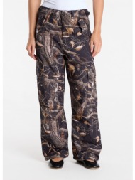 παντελόνια carhartt wip osborn cargo pant unisex camo feather tree, black rinsed xxl