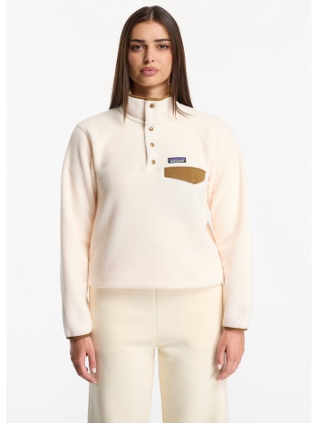 φούτερ patagonia w`s lw synch snap-t p/o natural s