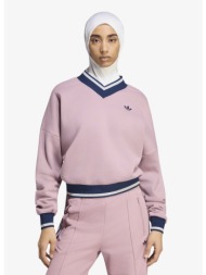 φούτερ adidas engineered rib crew magic mauve/ night indigo/ grey two m